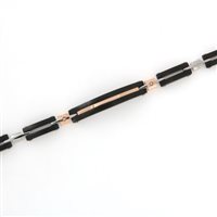 Armband Baraka Herr in Stahl Diamante 0.04 Ct BR221061ROAD200004 - BR221061ROAD200004